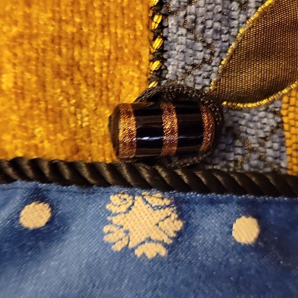 Indigo Moon Tapestry Patchwork Jacket Embroidered… - image 3